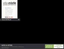 Tablet Screenshot of estelle-santorini.com